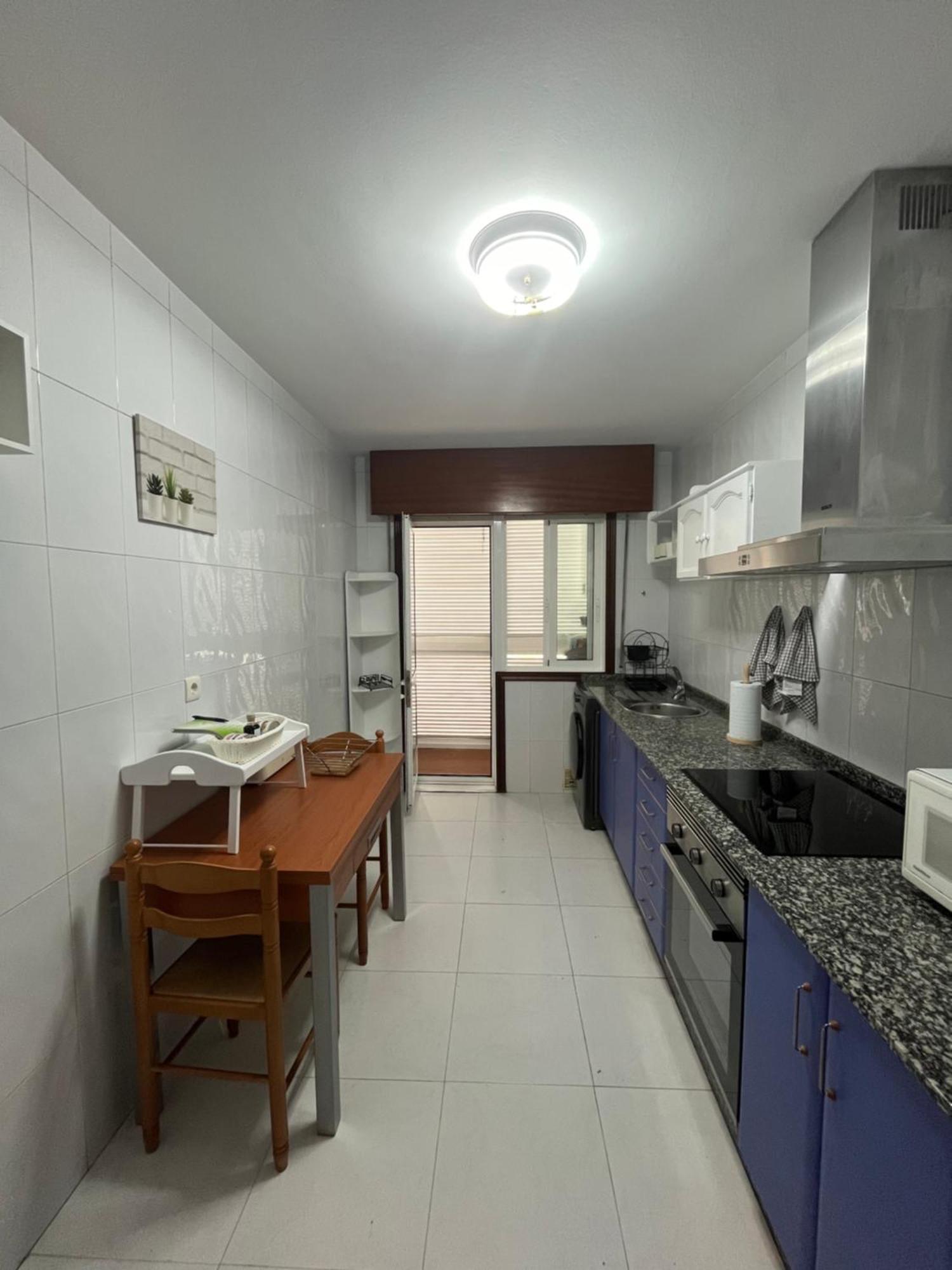 Apartamento Xacobe Grove, 120 Metros Totalmente Equipado, Luminoso, Centrico Y Con Plaza De Garaje 格罗韦 外观 照片